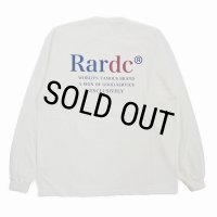 【30％OFF】ROUGH AND RUGGED/DESIGN LS（WHITE）［刺繍+プリント長袖T-25春夏］