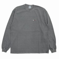画像2: 【30％OFF】ROUGH AND RUGGED/DESIGN LS（BLACK/PIGMENT）［刺繍+プリント長袖T-25春夏］ (2)
