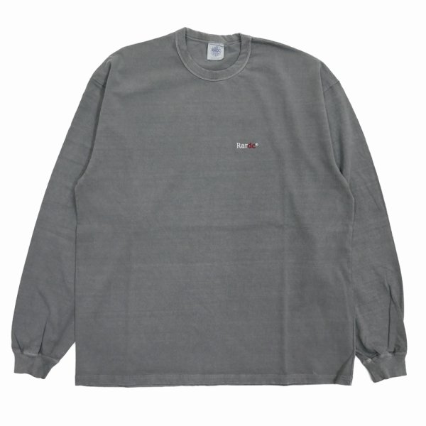 画像2: ROUGH AND RUGGED/DESIGN LS（BLACK/PIGMENT）［刺繍+プリント長袖T-25春夏］