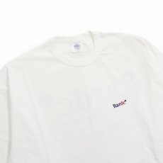 画像3: 【30％OFF】ROUGH AND RUGGED/DESIGN LS（WHITE）［刺繍+プリント長袖T-25春夏］ (3)