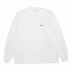画像2: 【30％OFF】ROUGH AND RUGGED/DESIGN LS（WHITE）［刺繍+プリント長袖T-25春夏］ (2)