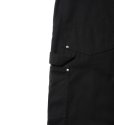 画像4: COOTIE PRODUCTIONS/Abyss Dyed Duck Double Knee Painter Shorts（Black）［ダブルニーペインターショーツ-25春夏］ (4)