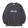 【30％OFF】CALEE/VINTAGE TYPE SYNDICATE RETRO GIRL L/S TEE ＜NATURALLY PAINT DESIGN＞（BLACK）［プリント長袖T-25春夏］