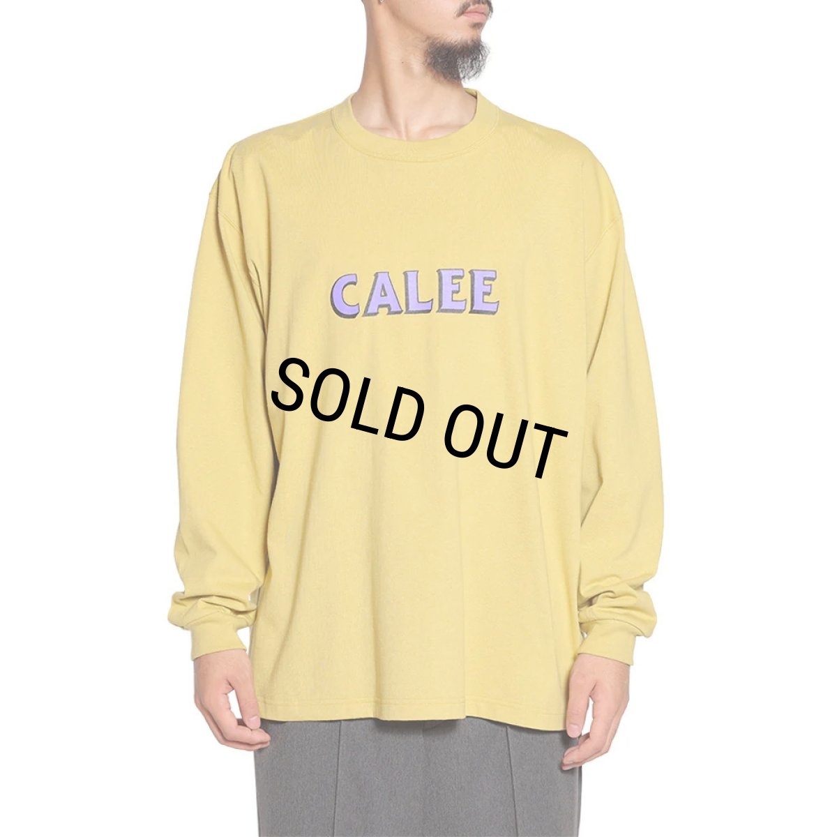 画像3: 【30%OFF】CALEE/VINTAGE TYPE SYNDICATE RETRO GIRL L/S TEE ＜NATURALLY PAINT DESIGN＞（BLACK）［プリント長袖T-25春夏］ (3)