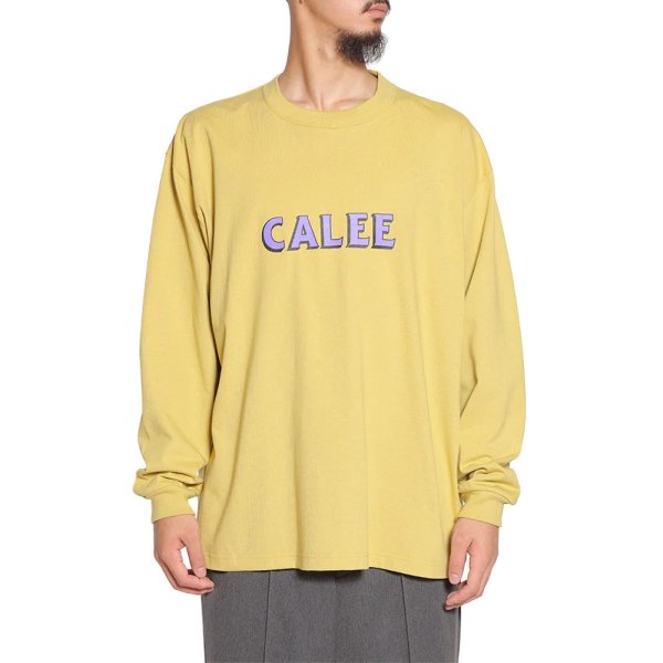 画像3: CALEE/VINTAGE TYPE SYNDICATE RETRO GIRL L/S TEE ＜NATURALLY PAINT DESIGN＞（BLACK）［プリント長袖T-25春夏］