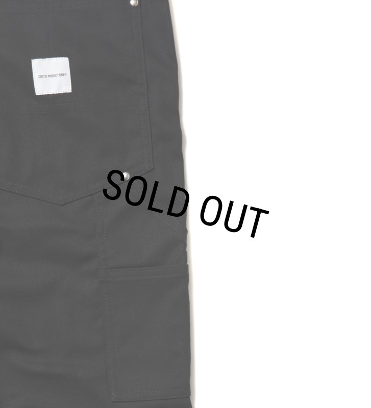COOTIE PRODUCTIONS/Abyss Dyed Duck Double Knee Painter Shorts