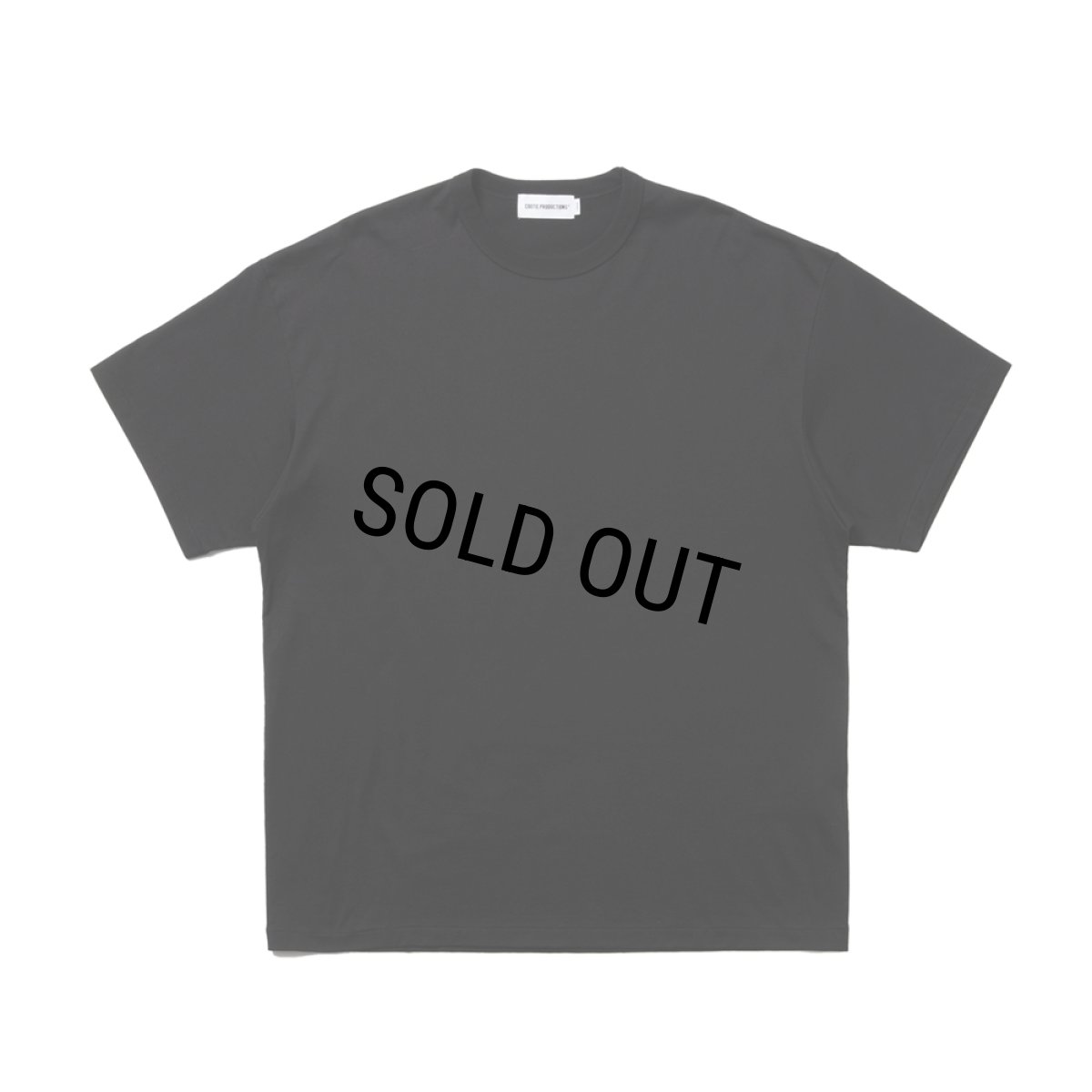 画像2: COOTIE PRODUCTIONS/Plain S/S Tee（Black）［プレーンT-25春夏］ (2)