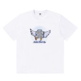 BlackEyePatch/FLYING OG BOY AIRBRUSHED TEE（WHITE）