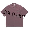 WACKO MARIA/DICKIES / WORK SHIRT（BURGUNDY）［ワークシャツ-25春夏］