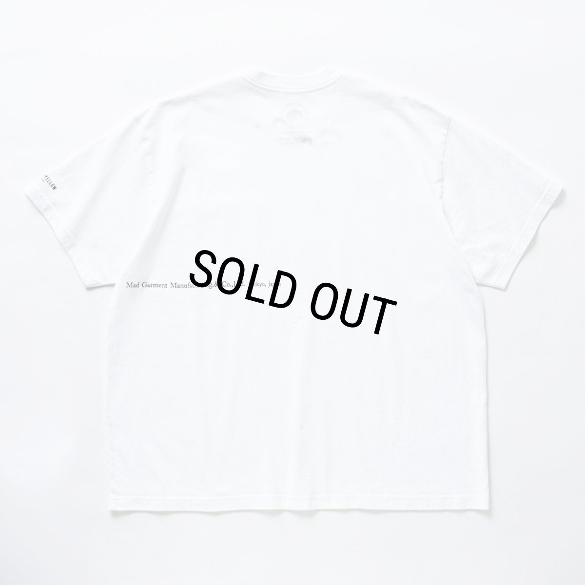 画像2: 【30%OFF】RATS/PACK TEE REGULAR SILHOUETTE "CREW NECK"（WHITE）［プリントポケT-25春夏］ (2)