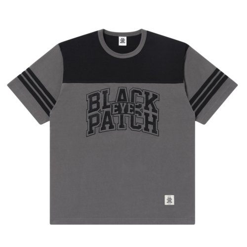他の写真1: BlackEyePatch/BLOCK COLLEGE 2 TONE HOCKEY TEE（CHARCOAL）