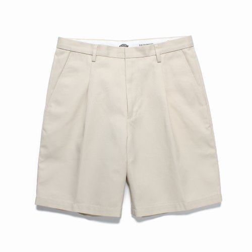 他の写真2: WACKO MARIA/DICKIES / PLEATED SHORT TROUSERS（OFF WHITE）［ワンタックショートトラウザース-25春夏］