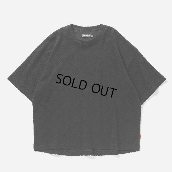 画像1: 【30％OFF】TIGHTBOOTH/CHECKER PLATE S/S T-SHIRT（Black）［チェッカープレートT-25春夏］