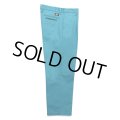WACKO MARIA/DICKIES / PLEATED TROUSERS（BLUE）［ワンタックトラウザース-25春夏］