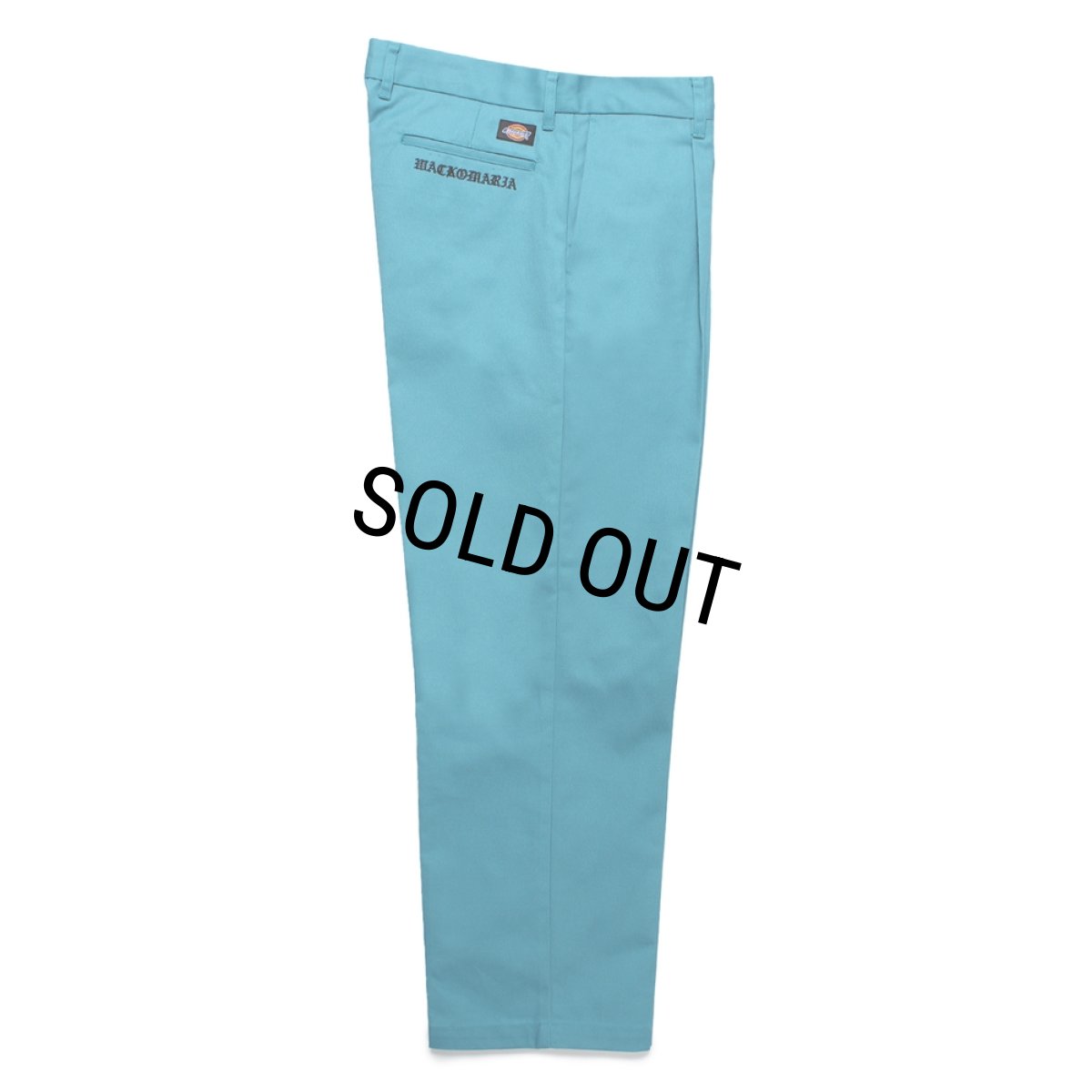画像1: WACKO MARIA/DICKIES / PLEATED TROUSERS（BLUE）［ワンタックトラウザース-25春夏］ (1)
