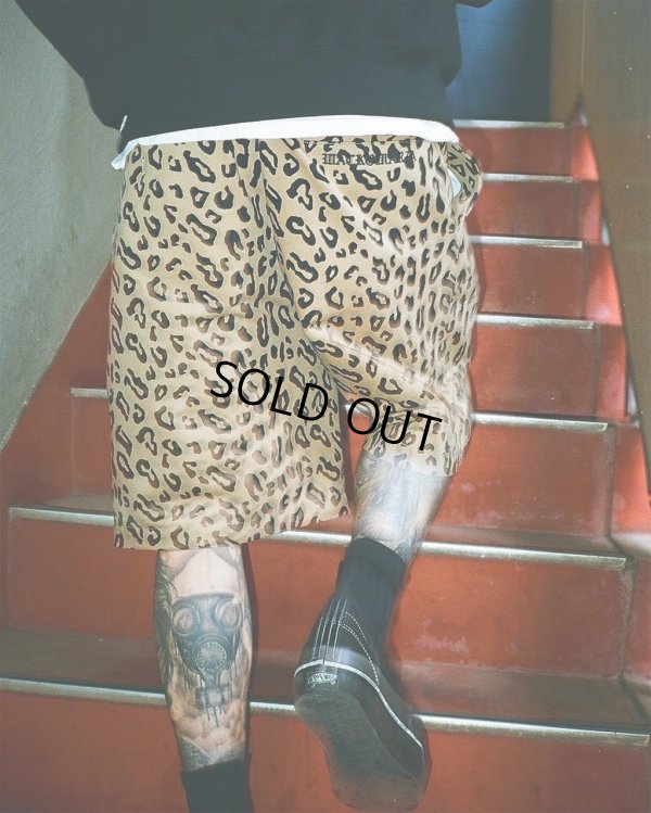 画像3: WACKO MARIA/DICKIES / LEOPARD PLEATED SHORT TROUSERS（BEIGE）［レオパードワンタックショートトラウザース-25春夏］