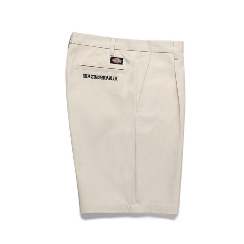 他の写真1: WACKO MARIA/DICKIES / PLEATED SHORT TROUSERS（OFF WHITE）［ワンタックショートトラウザース-25春夏］