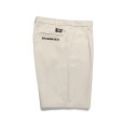 画像1: WACKO MARIA/DICKIES / PLEATED SHORT TROUSERS（OFF WHITE）［ワンタックショートトラウザース-25春夏］ (1)