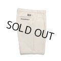WACKO MARIA/DICKIES / PLEATED SHORT TROUSERS（OFF WHITE）［ワンタックショートトラウザース-25春夏］