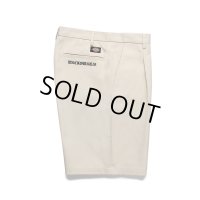 WACKO MARIA/DICKIES / PLEATED SHORT TROUSERS（OFF WHITE）［ワンタックショートトラウザース-25春夏］
