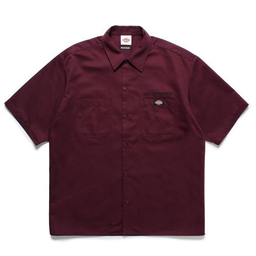 他の写真1: WACKO MARIA/DICKIES / WORK SHIRT（BURGUNDY）［ワークシャツ-25春夏］