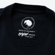 画像3: RATS/PACK TEE REGULAR SILHOUETTE "CREW NECK"（BLACK）［プリントポケT-25春夏］