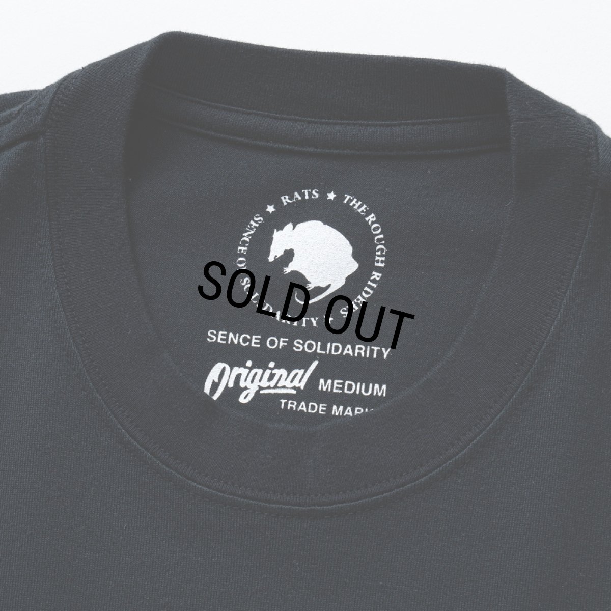 画像3: 【30%OFF】RATS/PACK TEE REGULAR SILHOUETTE "CREW NECK"（BLACK）［プリントポケT-25春夏］ (3)