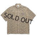 WACKO MARIA/DICKIES / LEOPARD WORK SHIRT（BEIGE）［レオパードワークシャツ-25春夏］