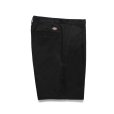 画像1: WACKO MARIA/DICKIES / PLEATED SHORT TROUSERS（BLACK）［ワンタックショートトラウザース-25春夏］ (1)