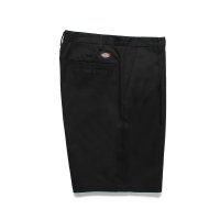 WACKO MARIA/DICKIES / PLEATED SHORT TROUSERS（BLACK）［ワンタックショートトラウザース-25春夏］