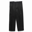 画像2: WACKO MARIA/DICKIES / PLEATED TROUSERS（BLACK）［ワンタックトラウザース-25春夏］ (2)