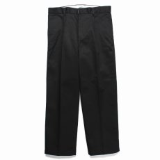 画像2: WACKO MARIA/DICKIES / PLEATED TROUSERS（BLACK）［ワンタックトラウザース-25秋冬］ (2)