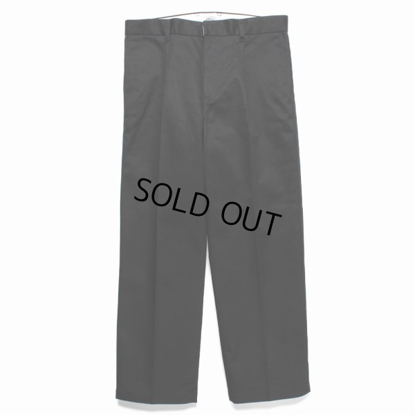 画像2: WACKO MARIA/DICKIES / PLEATED TROUSERS（BLACK）［ワンタックトラウザース-25春夏］