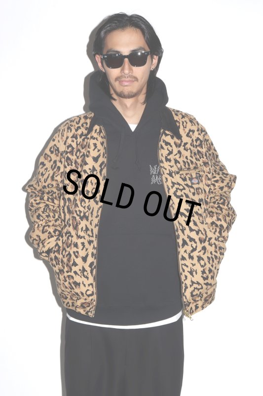 WACKO MARIA/DICKIES / LEOPARD WORK JACKET（BEIGE）［レオパード