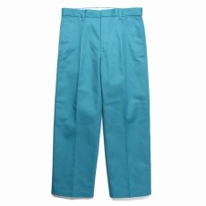 画像2: WACKO MARIA/DICKIES / PLEATED TROUSERS（BLUE）［ワンタックトラウザース-25春夏］ (2)