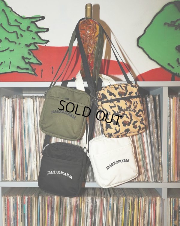 画像2: WACKO MARIA/SPEAK EASY / SMALL SHOULDER BAG（KHAKI）［スモールショルダーバッグ-25春夏］