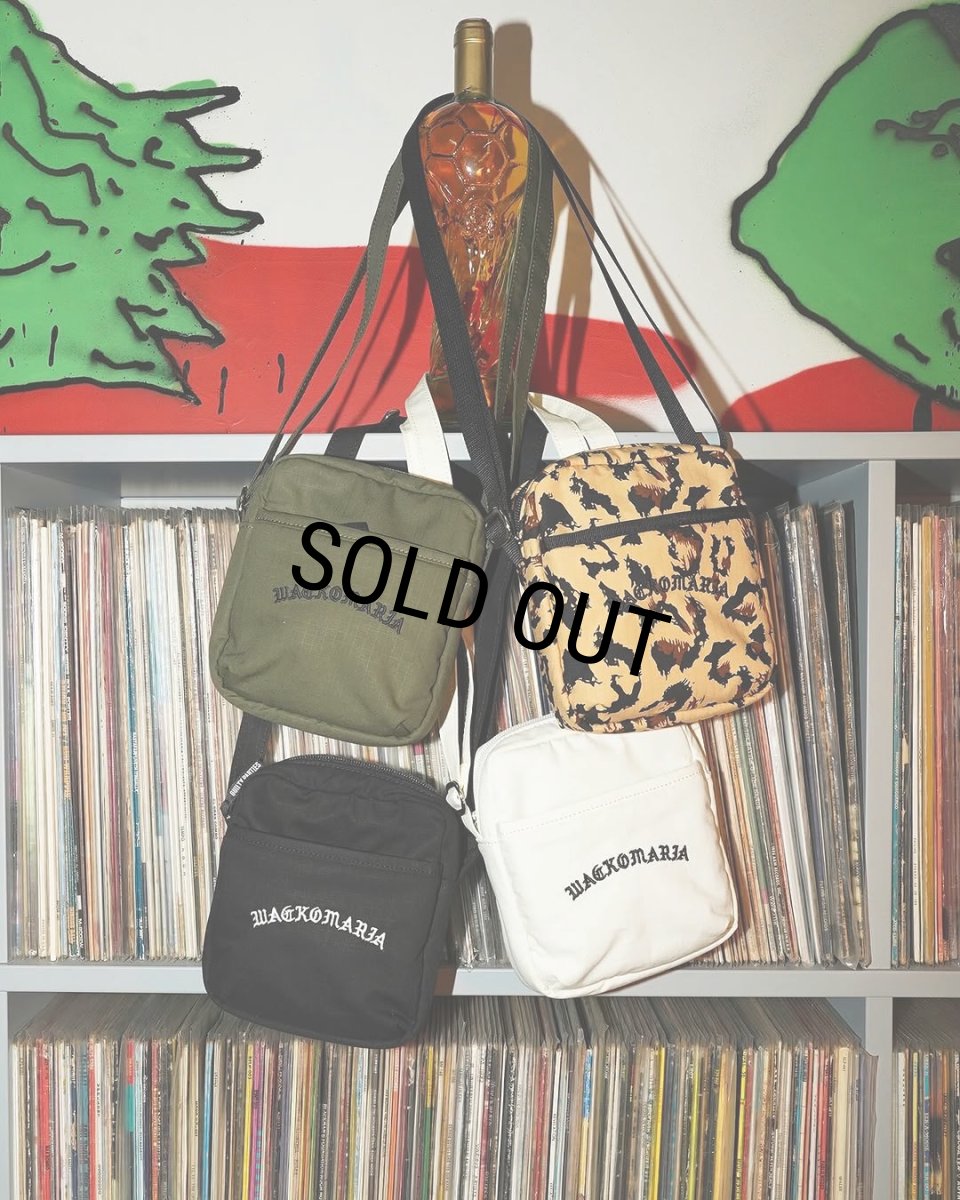 画像2: WACKO MARIA/SPEAK EASY / LEOPARD SMALL SHOULDER BAG（BEIGE）［レオパードスモールショルダーバッグ-25春夏］ (2)