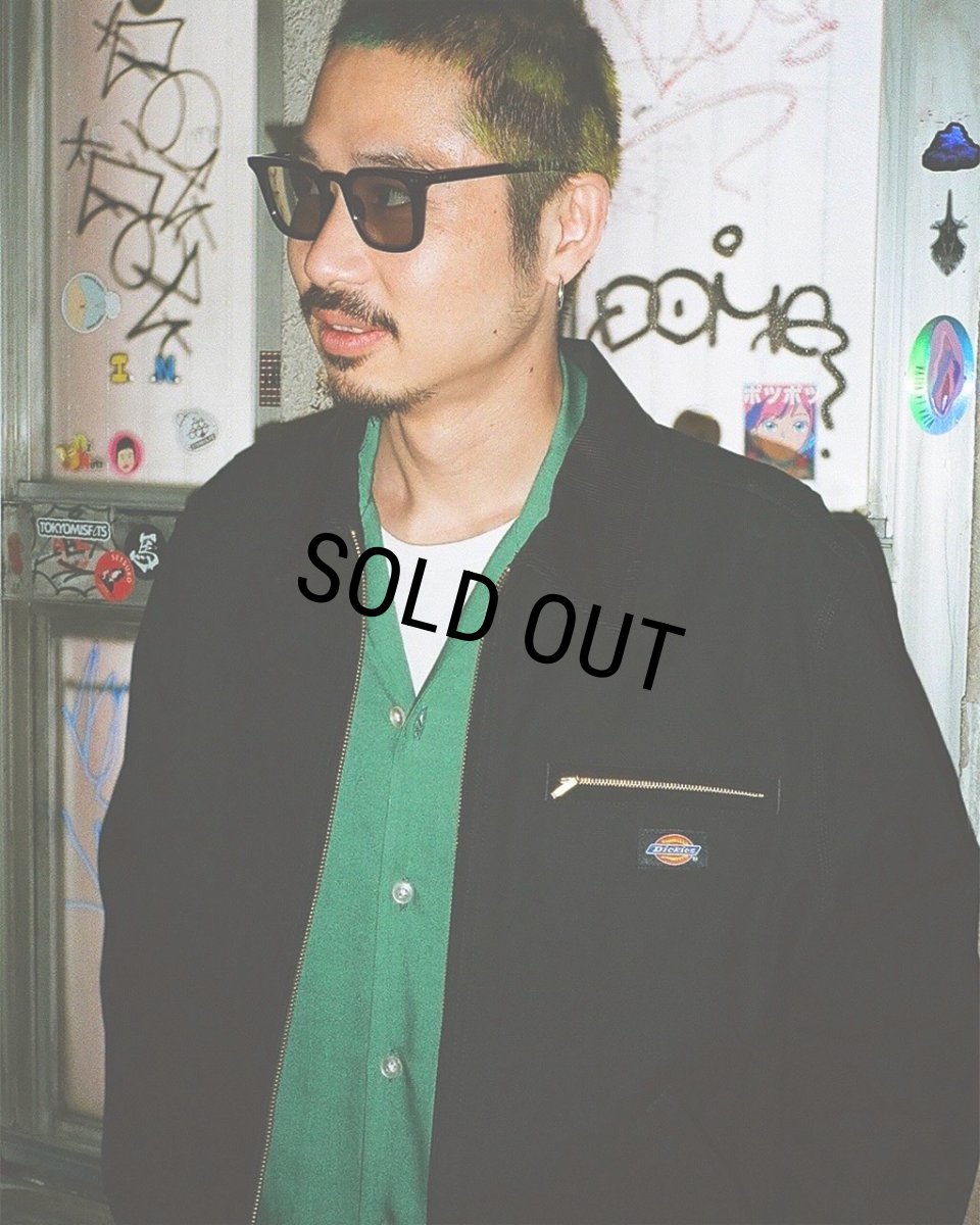 画像3: WACKO MARIA/DICKIES / WORK JACKET（BLACK）［ワークJKT-25春夏］ (3)