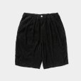 画像1: TIGHTBOOTH/CHECKER PLATE BIG SHORTS（Black）［チェッカープレートビッグショーツ-25春夏］ (1)