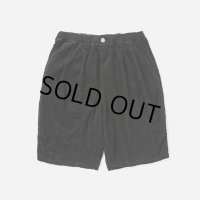 TIGHTBOOTH/CHECKER PLATE BIG SHORTS（Black）［チェッカープレートビッグショーツ-25春夏］