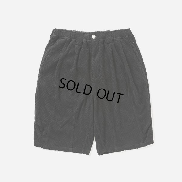 画像1: TIGHTBOOTH/CHECKER PLATE BIG SHORTS（Black）［チェッカープレートビッグショーツ-25春夏］