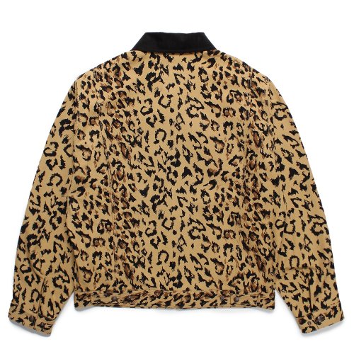 他の写真2: WACKO MARIA/DICKIES / LEOPARD WORK JACKET（BEIGE）［レオパードワークJKT-25春夏］
