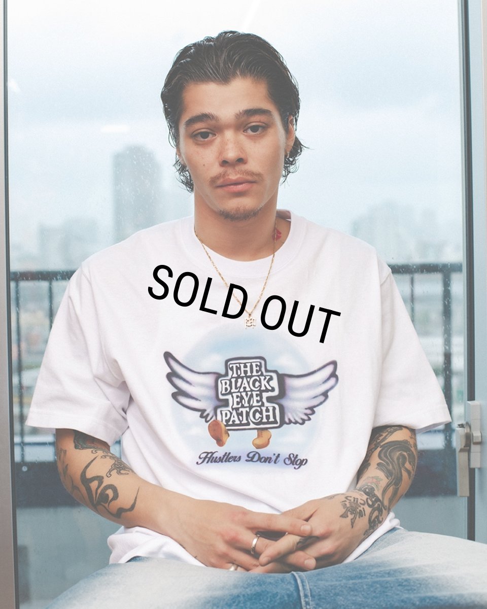 画像3: BlackEyePatch/FLYING OG BOY AIRBRUSHED TEE（WHITE） (3)