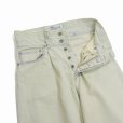 画像4: DAIRIKU/"Ice Wash" W-Velt Wide Denim Pants（Ice Wash）［ダブルベルトワイドデニムパンツ-25春夏］