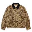 画像1: WACKO MARIA/DICKIES / LEOPARD WORK JACKET（BEIGE）［レオパードワークJKT-25春夏］ (1)
