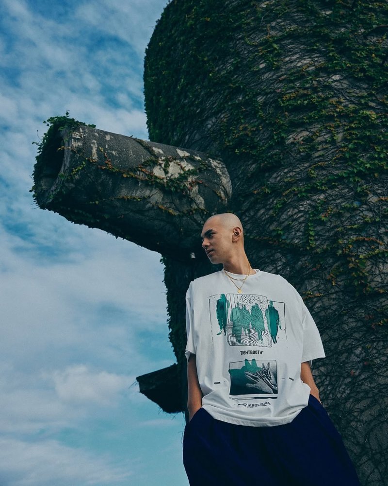 画像2: TIGHTBOOTH/SHADOW S/S T-SHIRT（White）［プリントT-25春夏］