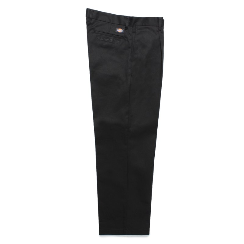 画像1: WACKO MARIA/DICKIES / PLEATED TROUSERS（BLACK）［ワンタックトラウザース-25春夏］