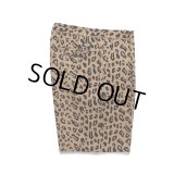 WACKO MARIA/DICKIES / LEOPARD PLEATED SHORT TROUSERS（BEIGE）［レオパードワンタックショートトラウザース-25春夏］
