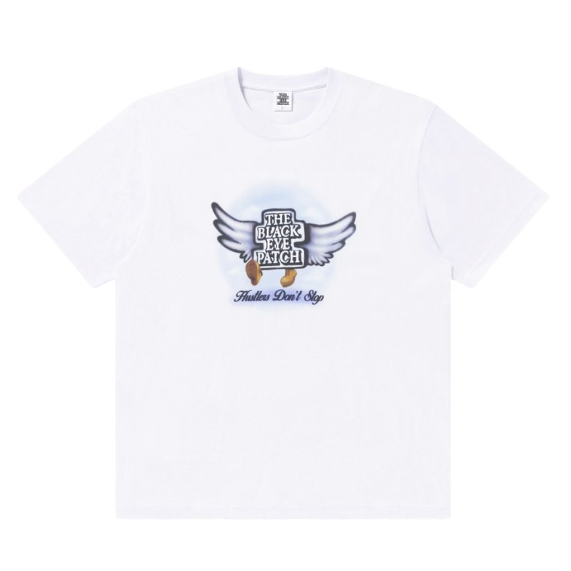 画像1: BlackEyePatch/FLYING OG BOY AIRBRUSHED TEE（WHITE）