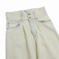 画像3: 【30％OFF】DAIRIKU/"Ice Wash" W-Velt Wide Denim Pants（Ice Wash）［ダブルベルトワイドデニムパンツ-25春夏］ (3)
